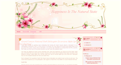 Desktop Screenshot of happiness-is-the-natural-state.blogspot.com