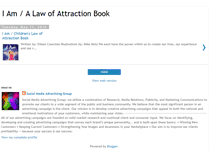 Tablet Screenshot of iamlawofattraction.blogspot.com