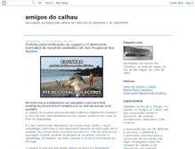 Tablet Screenshot of amigoscalhau.blogspot.com