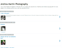 Tablet Screenshot of andreamartinphotography.blogspot.com