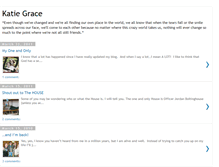 Tablet Screenshot of daysinthelifeofkatie.blogspot.com
