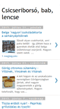 Mobile Screenshot of csicseriborsobablencse.blogspot.com