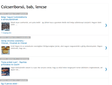 Tablet Screenshot of csicseriborsobablencse.blogspot.com