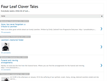 Tablet Screenshot of fourleafcloverdairy.blogspot.com