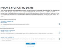 Tablet Screenshot of nascarevents.blogspot.com