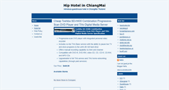 Desktop Screenshot of hotel-chiagmai.blogspot.com