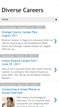Mobile Screenshot of diversecareers.blogspot.com
