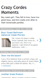 Mobile Screenshot of crazycordesmoments.blogspot.com