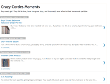 Tablet Screenshot of crazycordesmoments.blogspot.com
