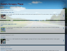 Tablet Screenshot of katiesscrappyplace.blogspot.com