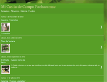 Tablet Screenshot of micasitadecampo.blogspot.com