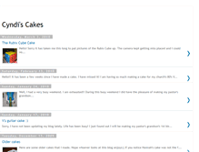 Tablet Screenshot of cyndiscakes.blogspot.com
