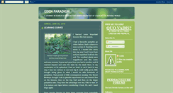 Desktop Screenshot of edenparadigm.blogspot.com