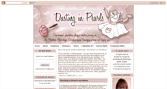 Desktop Screenshot of dusting-in-pearls.blogspot.com