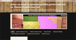 Desktop Screenshot of faustinopinturas.blogspot.com