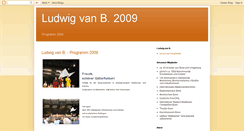 Desktop Screenshot of 2009ludwigvanb.blogspot.com