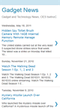 Mobile Screenshot of gadget-news-tech.blogspot.com
