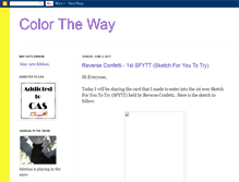 Tablet Screenshot of colortheway.blogspot.com