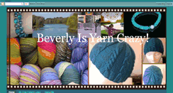 Desktop Screenshot of beverlysyarncrazy.blogspot.com