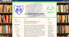 Desktop Screenshot of colegiosantaritacf.blogspot.com