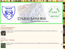 Tablet Screenshot of colegiosantaritacf.blogspot.com