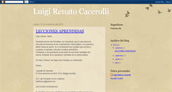 Desktop Screenshot of luigicacerolli.blogspot.com