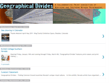 Tablet Screenshot of geographicaldivides.blogspot.com