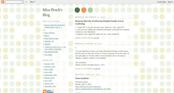 Desktop Screenshot of misspesch.blogspot.com