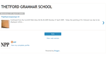 Tablet Screenshot of nppthetfordgrammar.blogspot.com