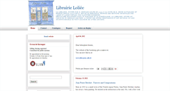 Desktop Screenshot of librairie-loliee.blogspot.com