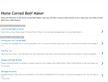 Tablet Screenshot of homecornedbeefmaker.blogspot.com