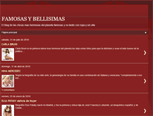 Tablet Screenshot of famosasbellisimas.blogspot.com