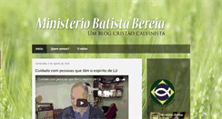 Desktop Screenshot of ministeriobbereia.blogspot.com