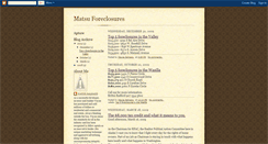 Desktop Screenshot of matsuforeclosures.blogspot.com