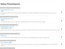 Tablet Screenshot of matsuforeclosures.blogspot.com