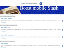 Tablet Screenshot of boostmobileminutes.blogspot.com