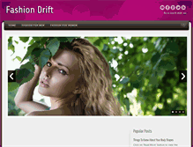 Tablet Screenshot of fashiondrift.blogspot.com