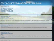 Tablet Screenshot of golfmalaysiaexport.blogspot.com