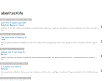 Tablet Screenshot of abenitez4life.blogspot.com