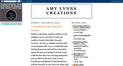 Desktop Screenshot of amylynnscreations.blogspot.com