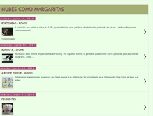 Tablet Screenshot of nubescomomargaritas.blogspot.com