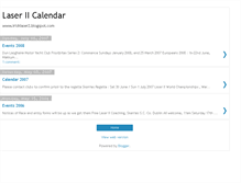 Tablet Screenshot of irishlaser2calendar.blogspot.com