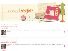 Tablet Screenshot of littlethingiesofme.blogspot.com
