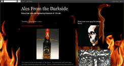 Desktop Screenshot of alesfromthedarkside.blogspot.com