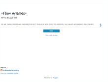 Tablet Screenshot of flowaviariesherveybay.blogspot.com
