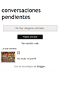 Mobile Screenshot of conversacionespendientes.blogspot.com