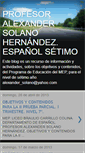 Mobile Screenshot of espanolsetimo.blogspot.com