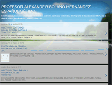 Tablet Screenshot of espanolsetimo.blogspot.com