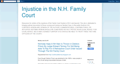 Desktop Screenshot of familyinjustice.blogspot.com