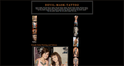 Desktop Screenshot of devil-mask-tattoo.blogspot.com